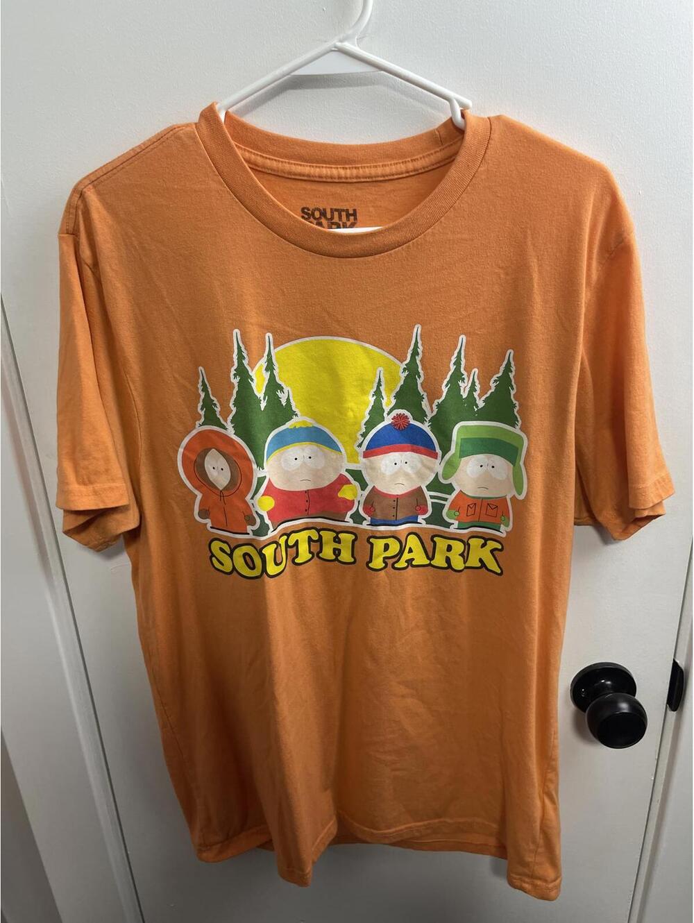 South Park Orange Graphic T-Shirt L